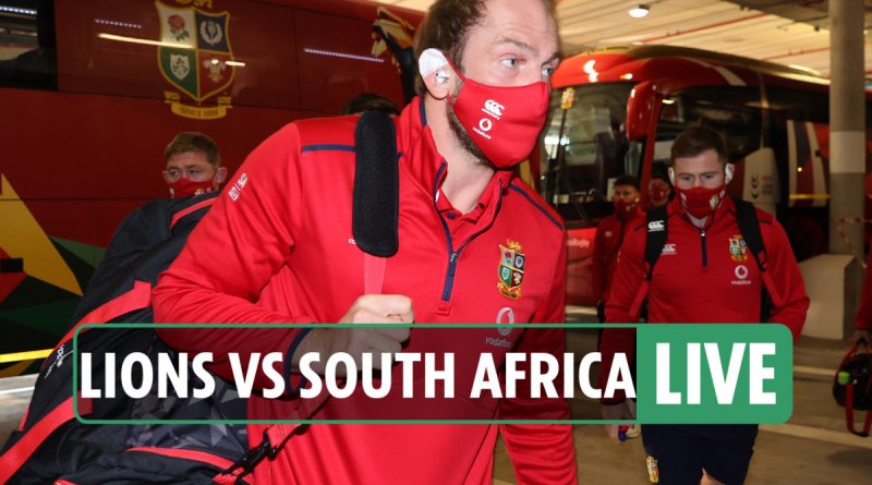British and Irish Lions vs South Africa LIVE: Latest updates from 1st Test