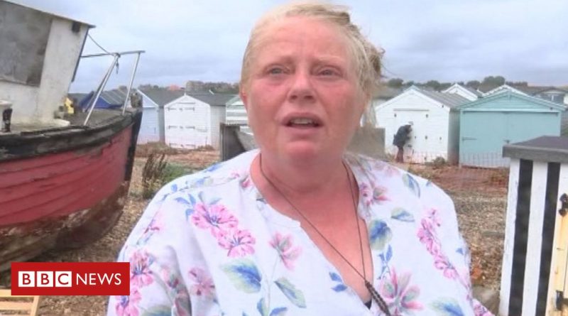 Hastings sewage leak: Bulverhythe hut owner 'devastated'