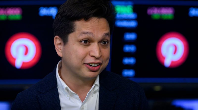 Pinterest lost users in the second quarter, and the stock is plunging
