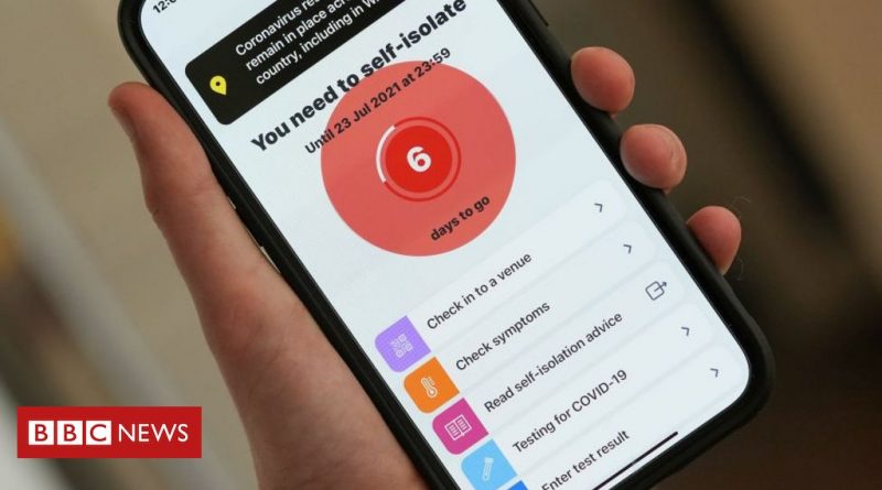 Covid: NHS app in England and Wales tweaked to notify fewer contacts