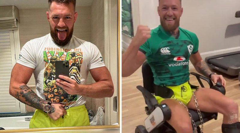 McGregor says he has made 'billions' as wheelchair-bound UFC star does pull-ups