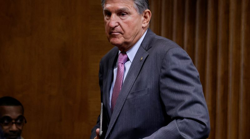 Senator Manchin says the infrastructure bill text is going to be done today