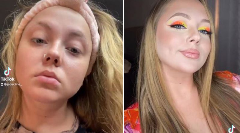 Teen Mom Jade Cline reveals amazing before and after TikTok transformation