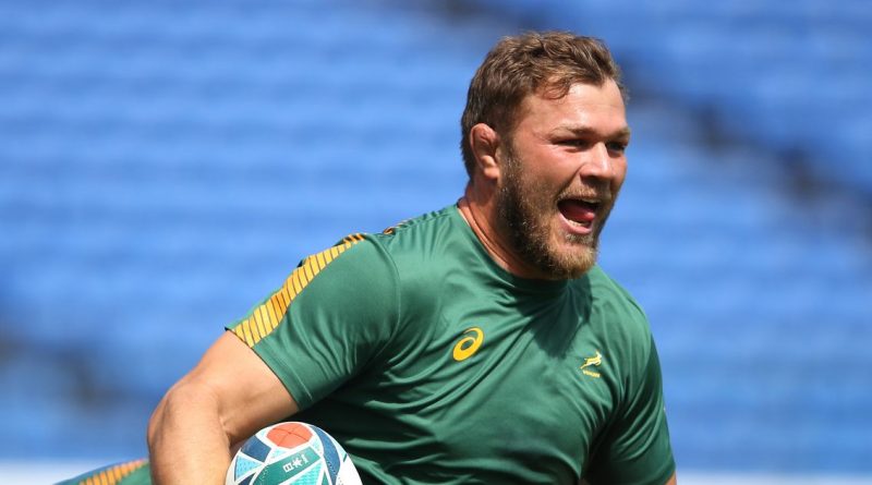 World Cup hero Duane Vermeulen in South Africa training before third Lions Test