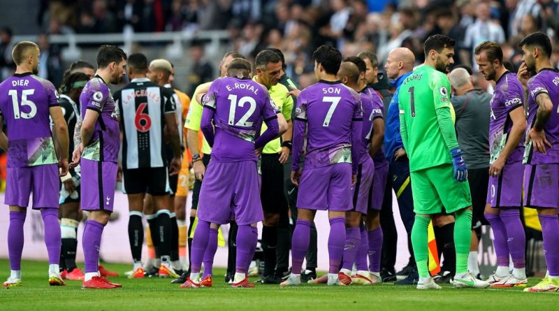 Newcastle vs Tottenham suspended as defibrillator rushed to unwell fan