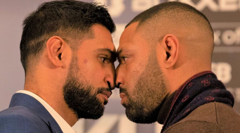 Amir Khan and Kell Brook will face a 'six-figure' fine if they miss 149lbs weight limit for grudge fight, says promoter Ben Shalom