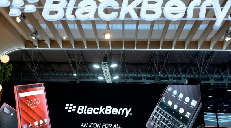 BlackBerry stock ticks higher on better-than-expected results