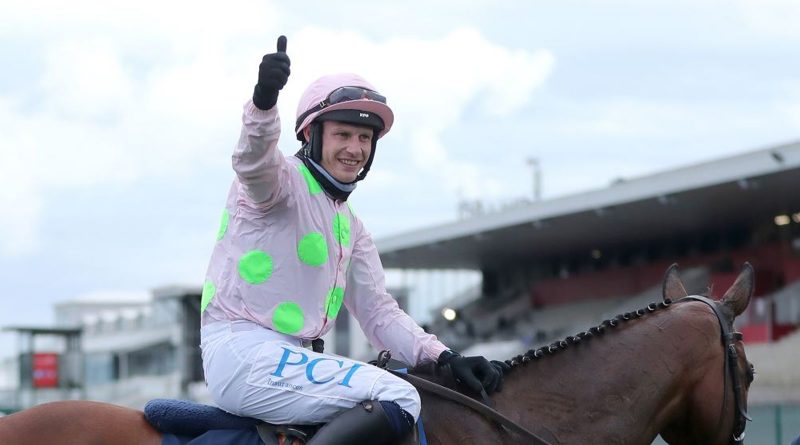 Paul Townend celebrates after victory on Chacun Pour Soi at Punchestown