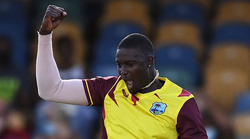 England skittled for 103 as Jason Holder stars for West Indies in a comfortable win in T20 opener