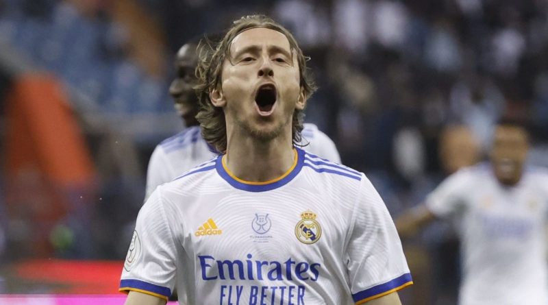 Luka Modric scores as Real Madrid win Super Cup
