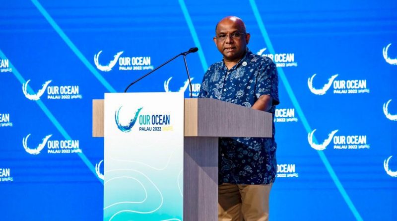 General Assembly President at Palau conference, outlines key ocean health measures