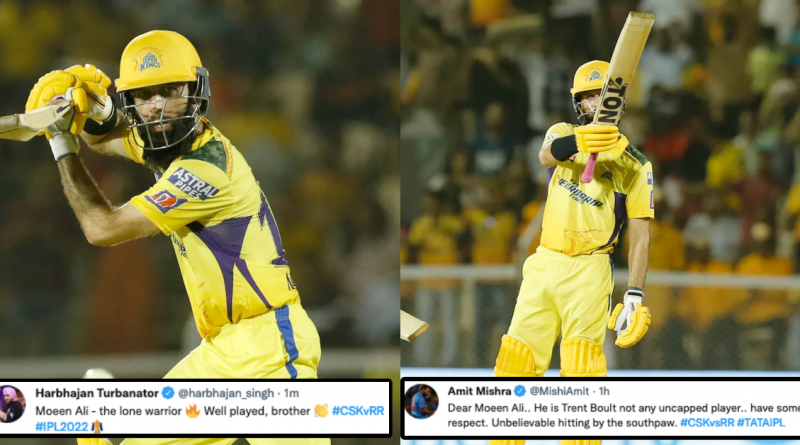 RR vs CSK: Twitter Reacts As Moeen Ali Smashes 93 In CSK