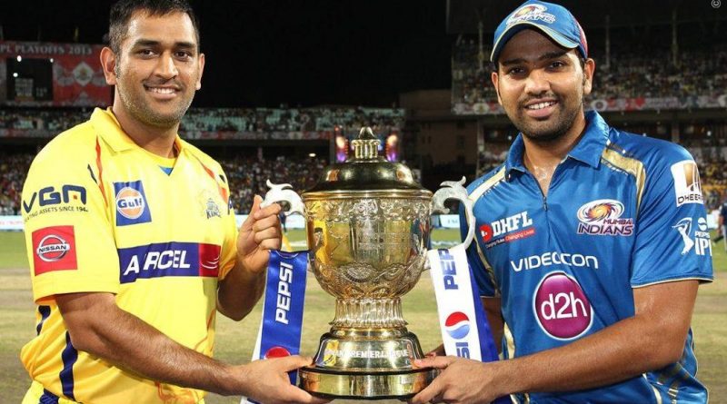 MS Dhoni and Rohit Sharma in IPL 2013 Final