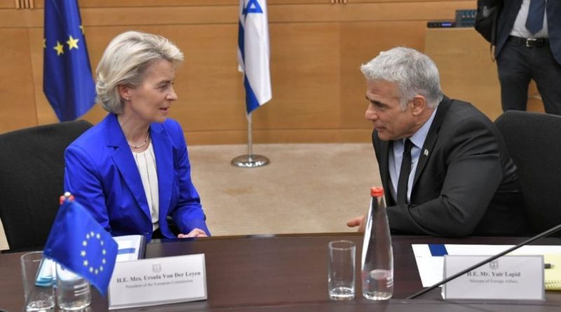 European Union Working to Forge Gas and Power Ties With Israel