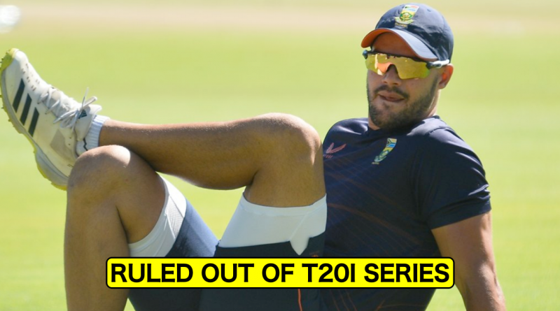 IND vs SA: South Africa Batsman Aiden Markram Ruled Out Of Remainder Of The T20I Series