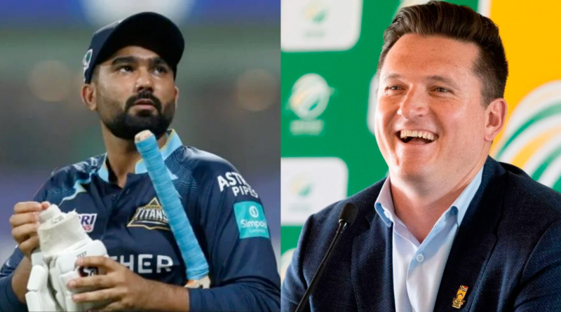 "Instead Of Twitter, Focus & Perform": Graeme Smith's Advice For Disappointed Rahul Tewatia