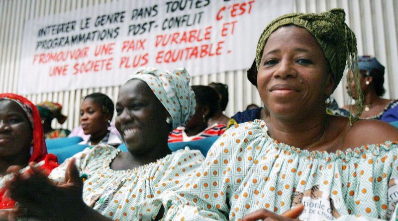 In West and Central Africa, the UN is working with regional organizations on women, peace and security to ensure that women are involved in early warning and mediation, including in Côte d'Ivoire (pictured).