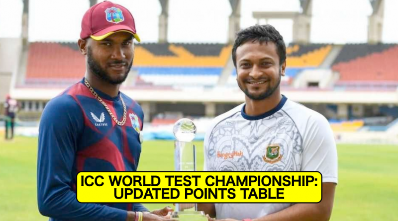 WI vs BAN: Updated ICC World Test Championship Points Table After West Indies vs Bangladesh First Test