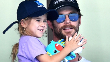 Chris Hemsworth Shares Throwback Photo Of Daughter India Rose On Set Of Early ‘Thor’ Film