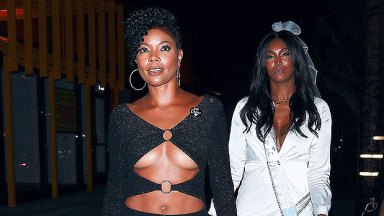 Gabrielle Union, 49, Sizzles In Tight Black Catsuit With Cutouts: Photos