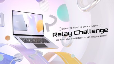 GIGABYTE Holds Global Campaign “AERO 16 Relay Challenge” Featuring Color Accurate Laptops For Creators