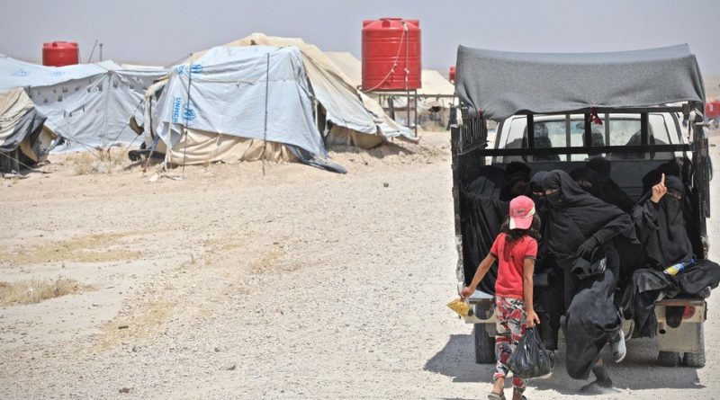 Al Hol camp is home to more than 70,000 people of which more than 90 per cent are women and children. Iraqis and Syrians constitute more than 80% of the population. (16 June 2019)