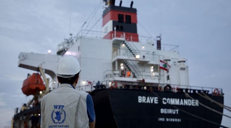 WFP: First Ukrainian humanitarian grain shipment leaves for Horn of Africa