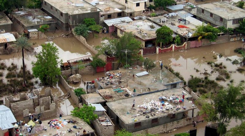 Much of the area around the city of Gonaives was in floodwaters and covered by mud after Tropical Storm Jeanne tore through Haiti. (file)