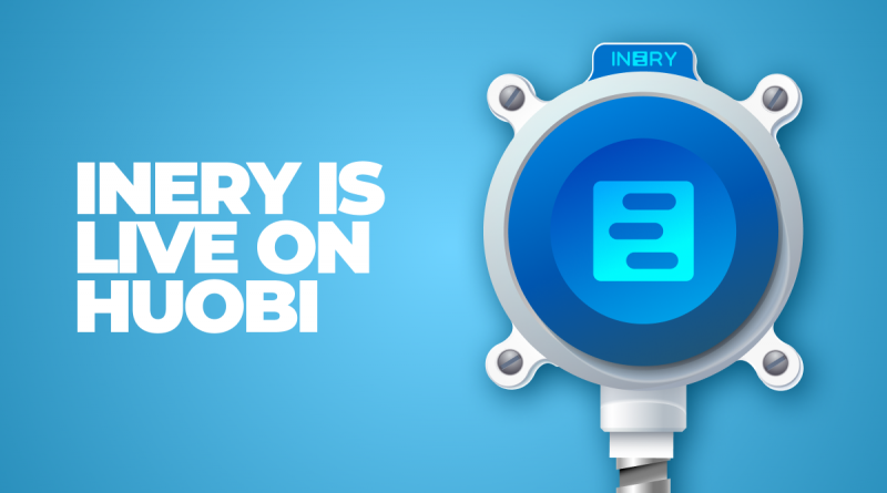 Inery Token $INR Goes Live on Huobi Following Successful VC Raise