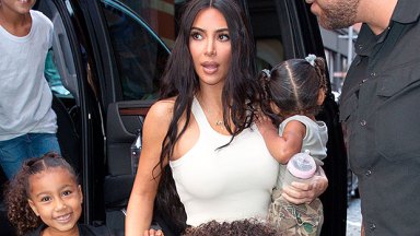 Kim Kardashian Brings All 4 Kids To D&G Show Where She Ruled The Runway: Photos
