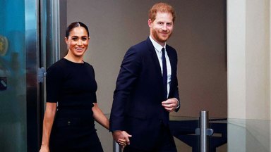 Prince Harry & Meghan Markle Seen Catching The Train Heading To Event In UK: Photos