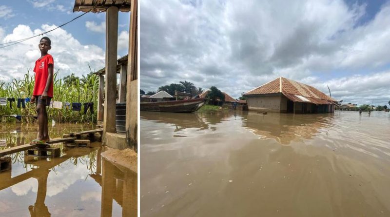 More than 1.5 million children at risk as devastating floods hit Nigeria.