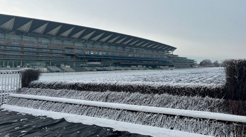 Ascot Christmas Racing Weekend: Chris Stickels says Friday card 'highly unlikely' due to frozen ground