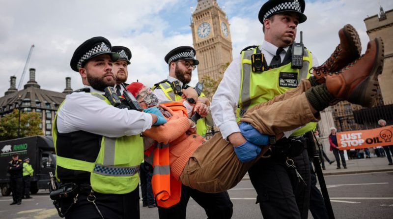 How Britain Is Waging War Against Climate Protesters