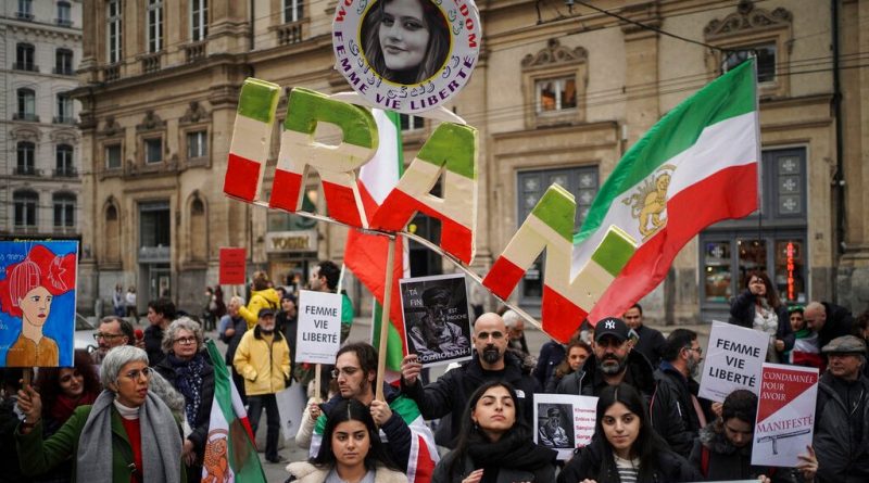 Marches in Europe Support Iranian Protests