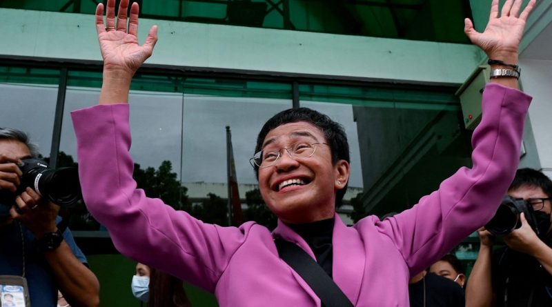 Nobel Laureate Maria Ressa Cleared by Philippine Court of Tax Evasion