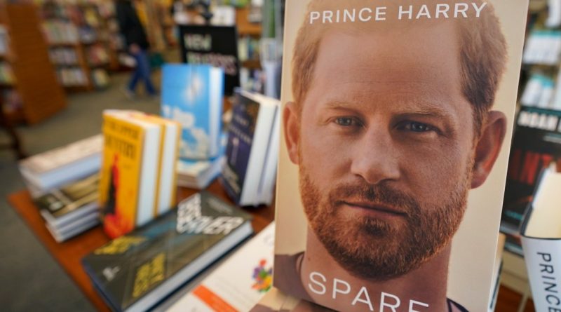 Prince Harry's Memoir 'Spare' Opens at a Record-Setting Sales Pace