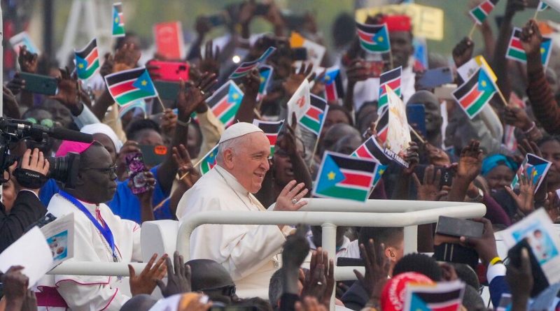 Pope Francis Makes a Final Appeal for Peace in South Sudan